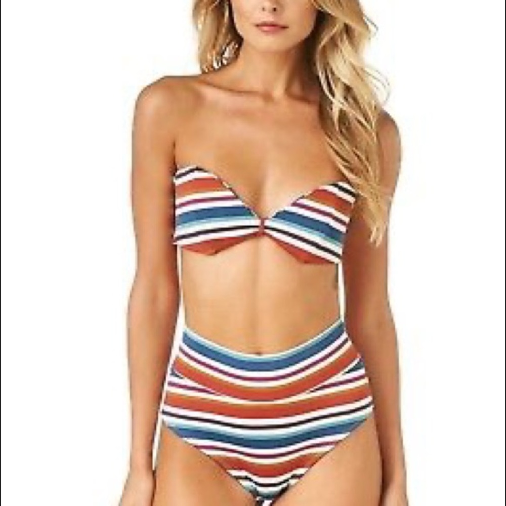 Montce 70s stripe high waisted bottom